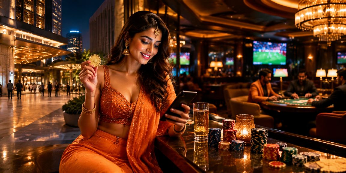 Indian mobile casino player enjoying online games